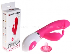 Мощный силиконовый вибратор Pretty Love Gene (30 режимов)