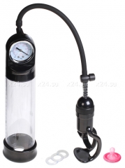 Вакуумная помпа с манометром и эрекционным кольцом Discovery Aviator