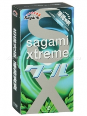 Презервативы ультратонкие Sagami Xtreme Mint 10 (10 шт.)