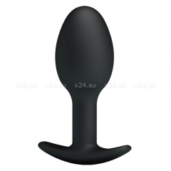 Небольшая пробочка для ношения со смещенным центром тяжести Silicone Anal Balls