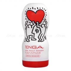 Мастурбатор TENGA&Keith Haring Deep Throat (глубокая глотка)