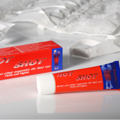 Крем для ухода и массажа за половыми органами HOT SHOT genital skin care 28 мл.