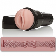 Мастурбатор в форме фонарика с уникальным рельефом FLESHLIGHT PINK GO Surge