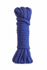 Синяя веревка для связывания Bondage Rope Blue (9 м)