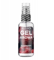 Увлажняющий гель на водной основе EGZO AROMA Raspberry с ароматом малины (50 мл)