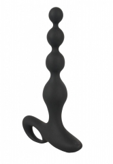 Перезаряжаемая анальная цепочка с вибрацией Rechargeable Anal Beads (10 режимов)