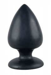 Большая анальная пробка BLACK VELVETS Butt Plug Large