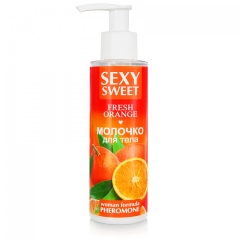 Молочко для тела с феромонами SEXY SWEET FRESH ORANGE (150 г)