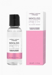 Силиконовая смазка с ароматом цветков вишни MixGliss Pretty Fleur Cerisier (50 мл)