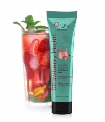 Съедобный интимный гель Orgie Lube Tube Cocktail Strawberry Mojito (100 мл)