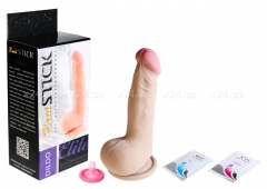 Реалистичный фаллос на присоске Real Stick