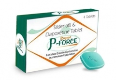 Super P-FORCE (Силденафил 100 mg + Дапоксетин 60 mg) таблетки для потенции (4 таб.)