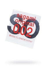 Ультратонкие полиуретановые презервативы SAGAMI Original 0,02 мм (1 шт.)